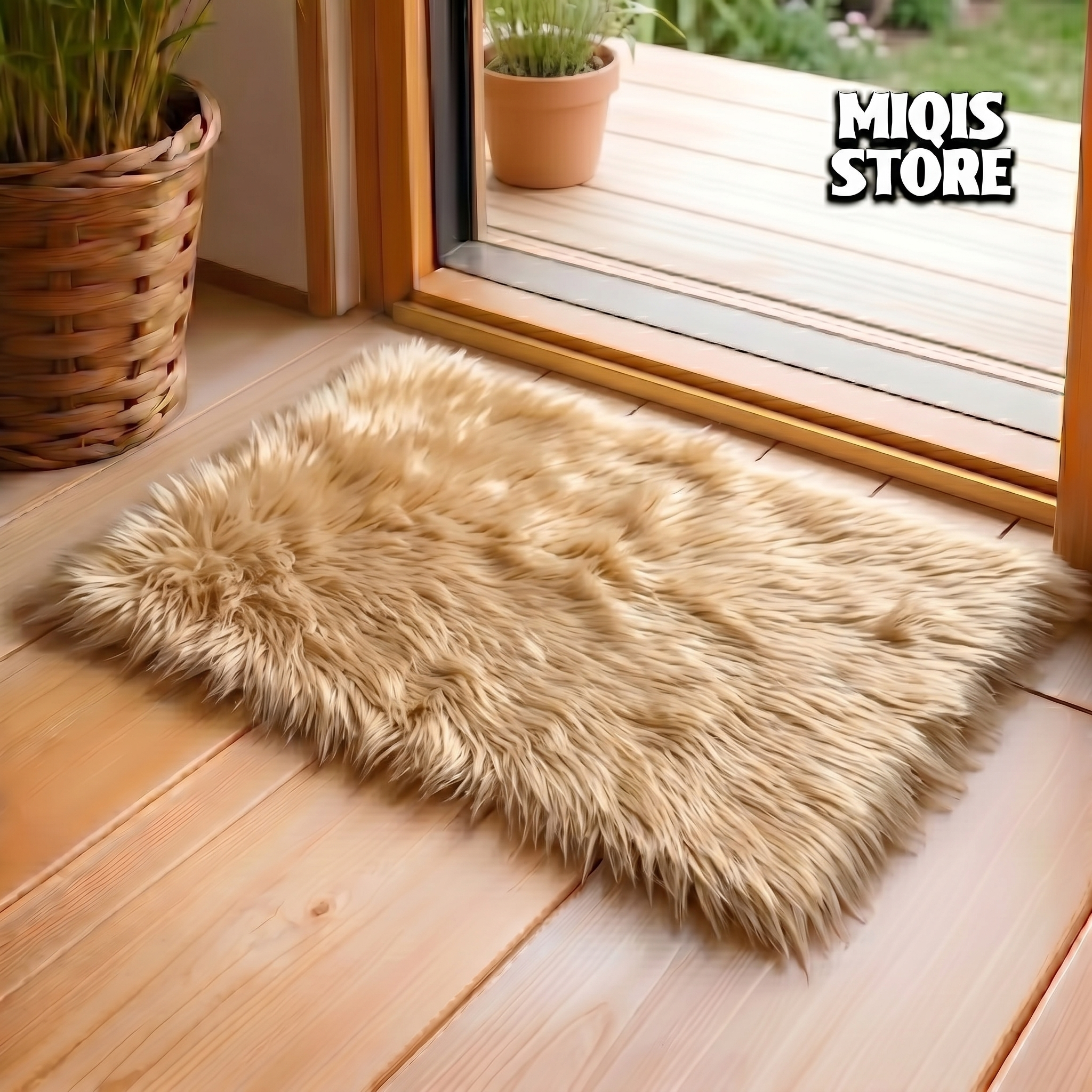 Sheep Fur Mat Large Size