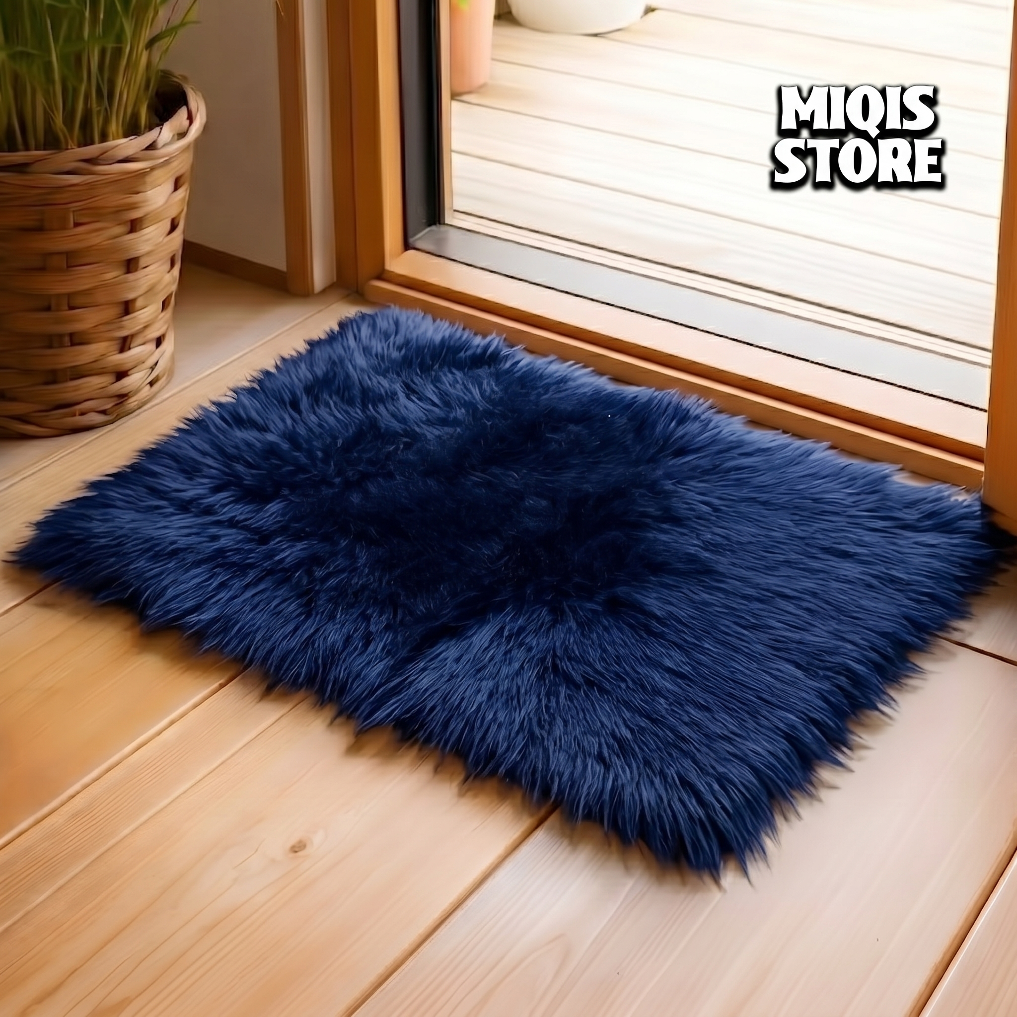 Sheep Fur Mat Large Size 29x20 Inch