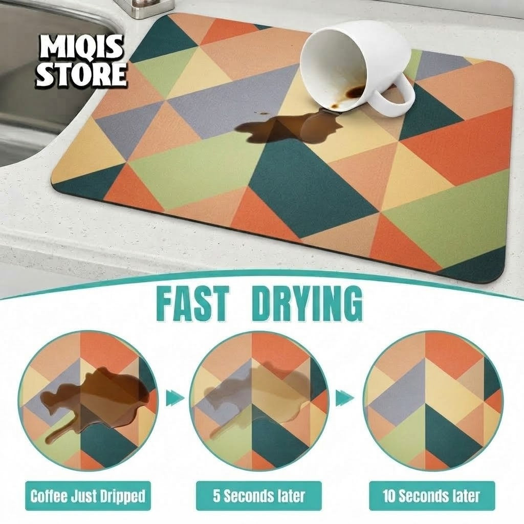 Dish Drying/Dining Table Mat (09) (FREE DELIVERY😍)