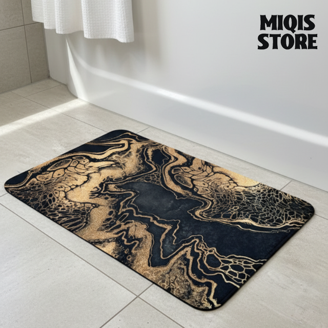 2 Pcs Large Size Water Absorbent Anti-Slip Mat (2.25x1.5 ft)