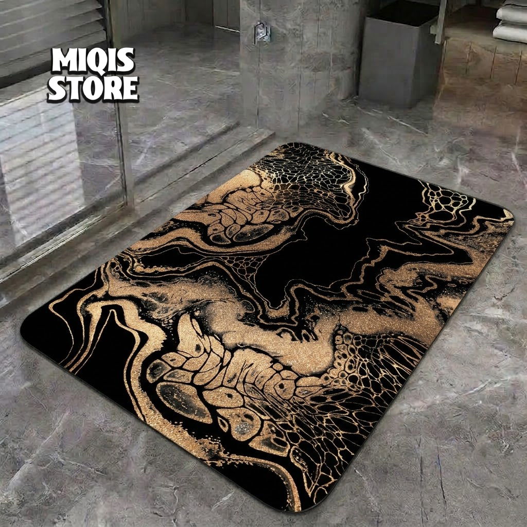 2 Pcs Large Size Water Absorbent Anti-Slip Mat (2.25x1.5 ft)