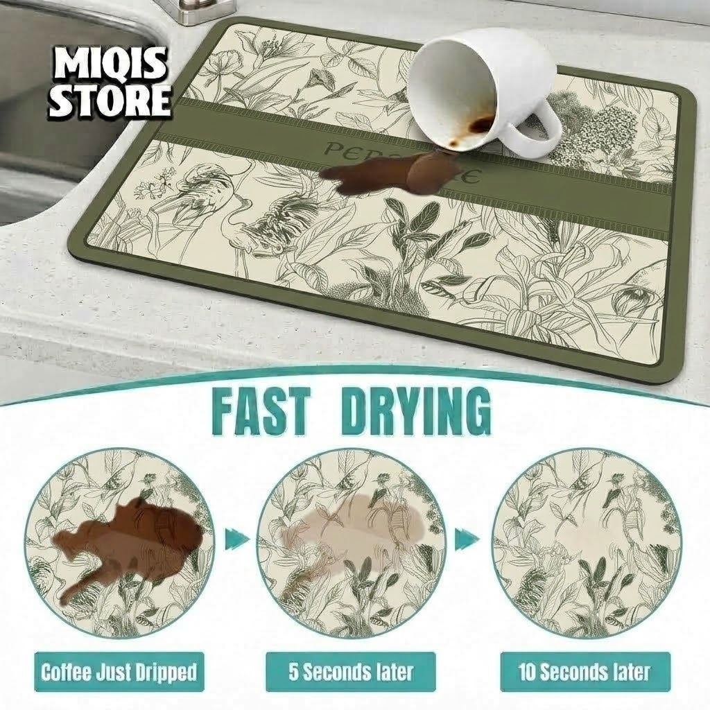 Dish Drying/Dining Table Mat (R) (FREE DELIVERY😍)