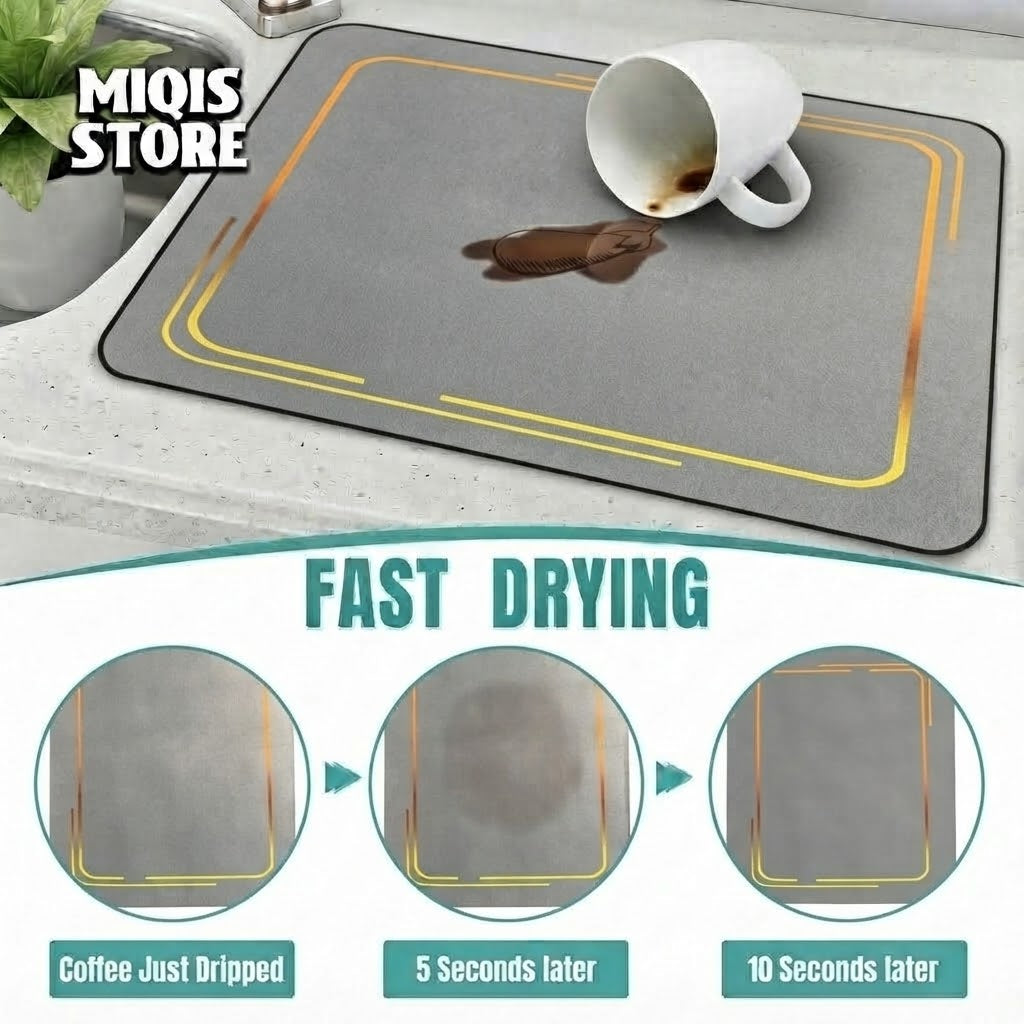 Dish Drying/Dining Table Mat (G) (FREE DELIVERY😍)