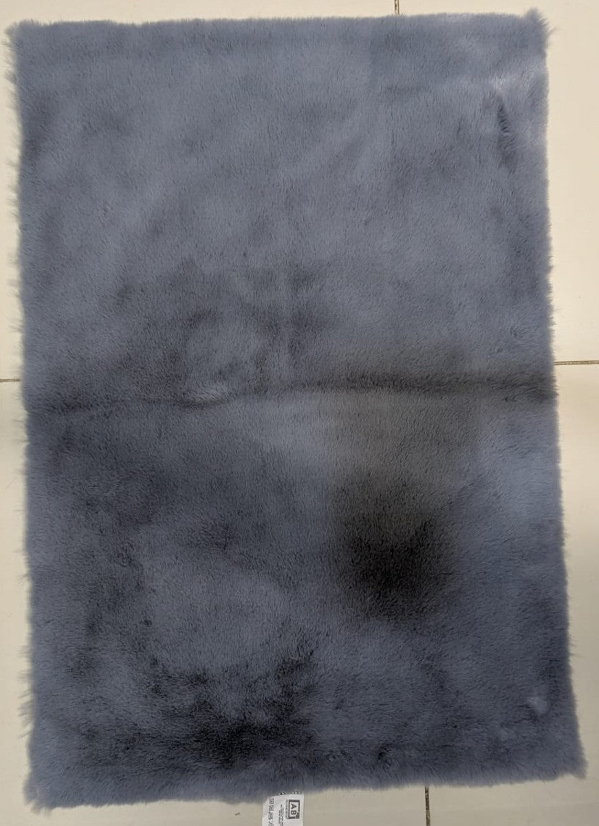 Rabbit Fur Mat Large Size 29x20 Inch