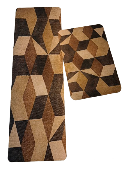 Medium Size Anti Slip Water Absorbent Runner With Mat (4x1.25 ft)