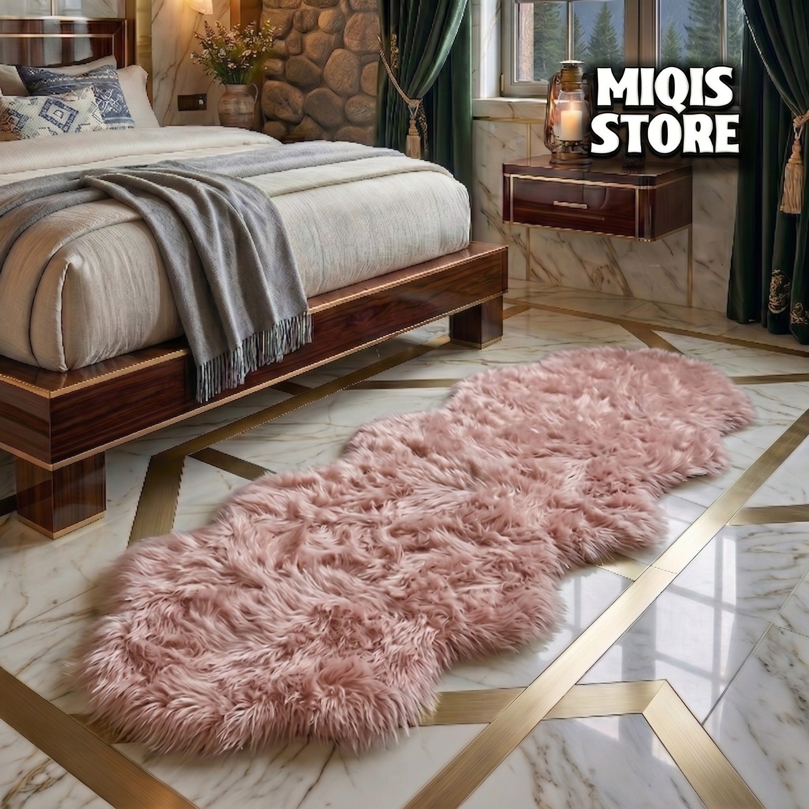 Sheep Fur Runner 6x2 Ft