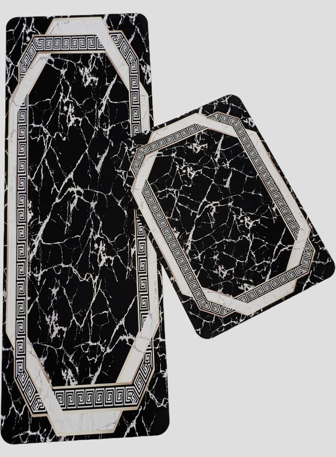 Anti Slip Water Absorbent Runner With Mat (Extra Large Design 30)