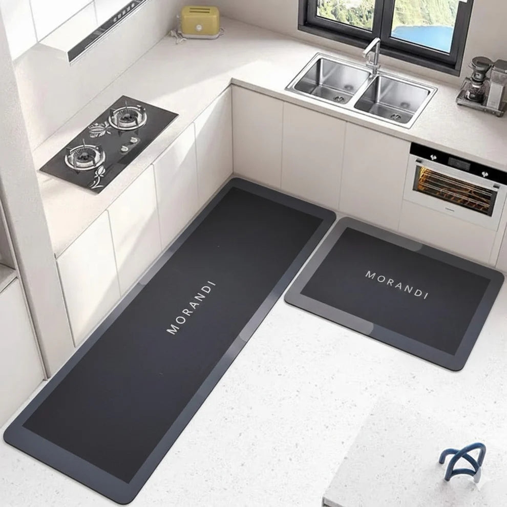 Anti Slip Water Absorbent Runner With Mat (Extra Large Design 40)
