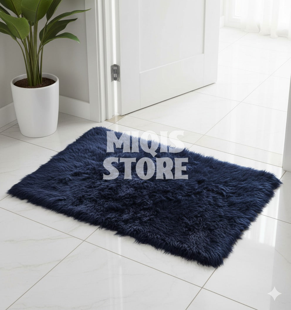 Sheep Fur Mat Large Size 29x20 Inch