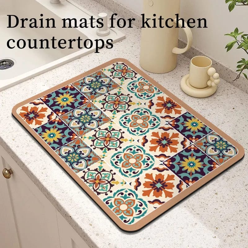 Dish Drying/Dining Table Mat (V) (FREE DELIVERY😍)