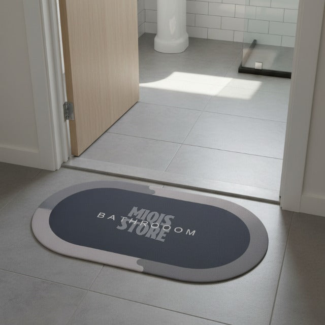 2 Pcs Medium Size Water Absorbent Anti-Slip Mat (2x1.25 ft)