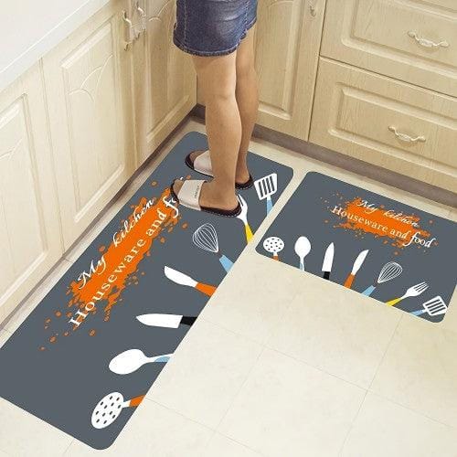 Medium Size Anti Slip Water Absorbent Runner With Mat (4x1.25 ft)