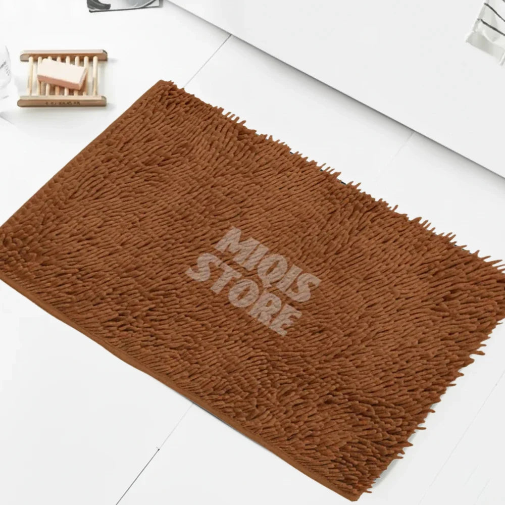 Ultra Soft Microfiber Mat (Large Light Brown)