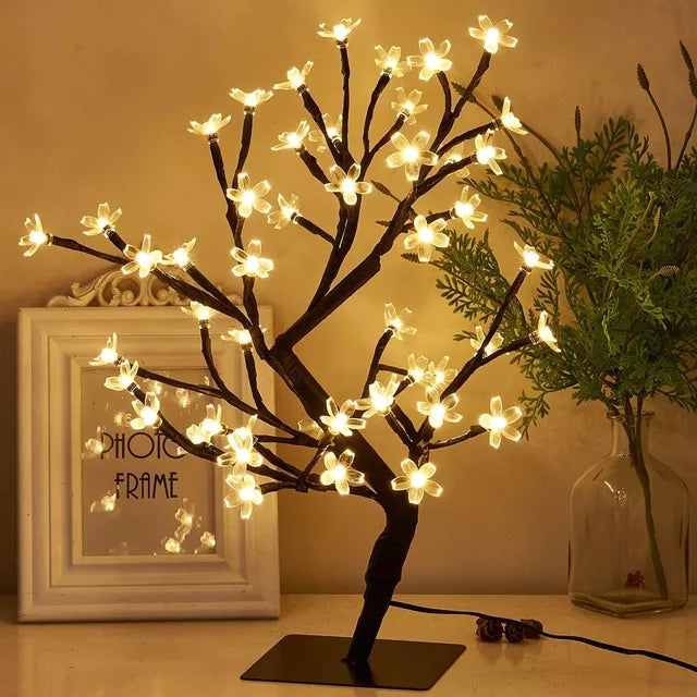 LED Cherry Blossom Tree Table Lamp