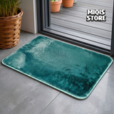 Premium Faux Rabbit Fur Mat Medium Size 24x16 Inches