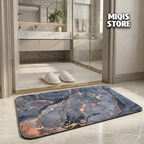 2 Pcs Medium Water Absorbent Anti-Slip Mat (2x1.25 ft)