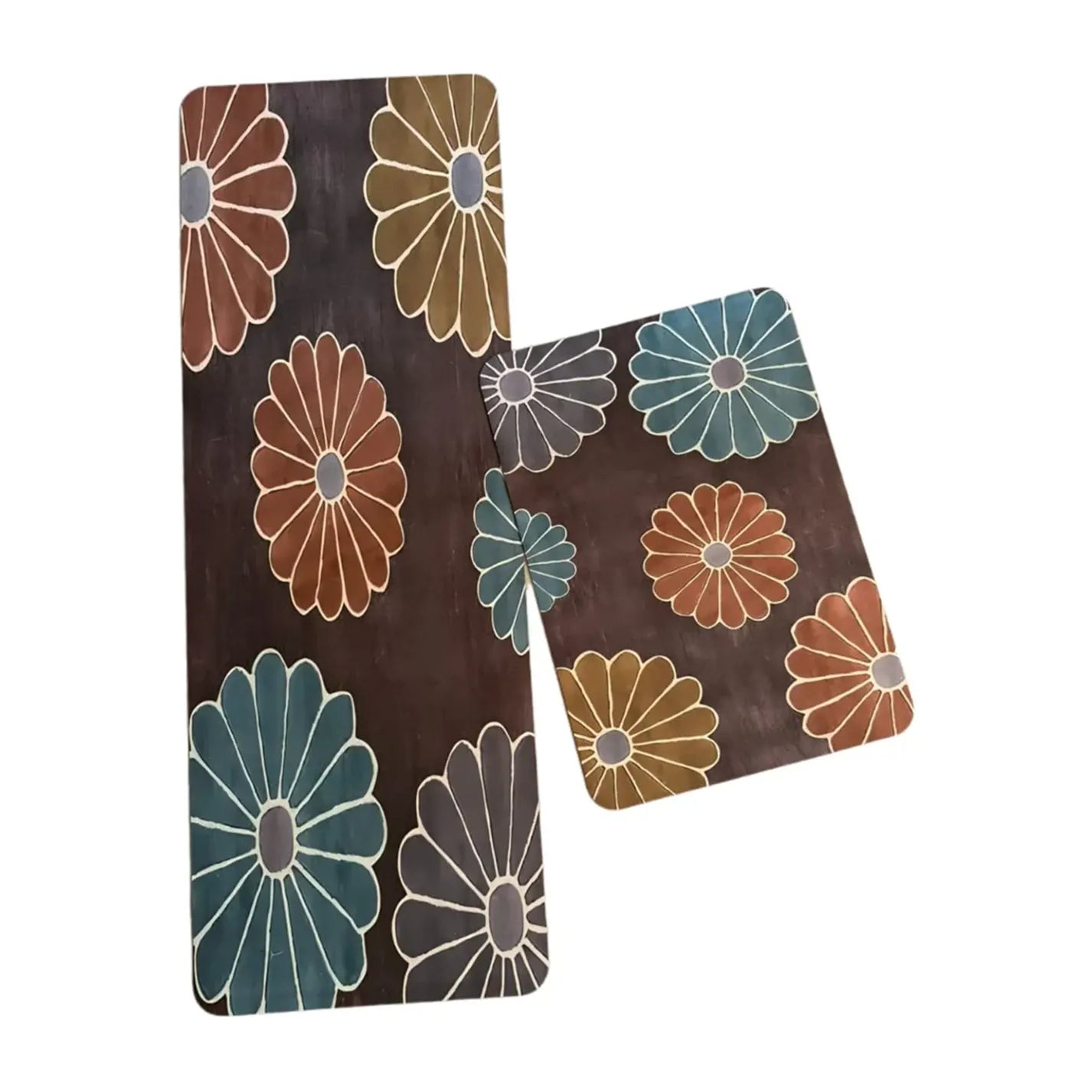 Medium Size Anti Slip Water Absorbent Runner With Mat (4x1.25 ft)