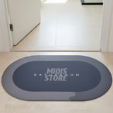2 Pcs Medium Size Water Absorbent Anti-Slip Mat (2x1.25 ft)