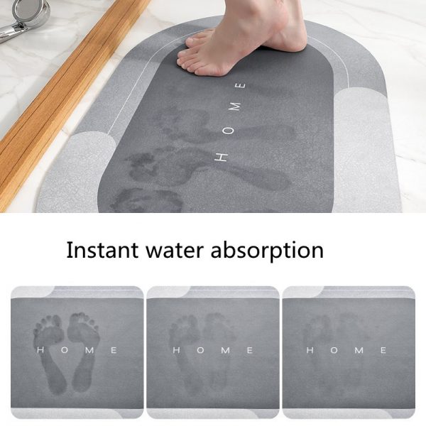 2 Pcs Water Absorbent Anti-Slip Mat (FREE DELIVERY😍)