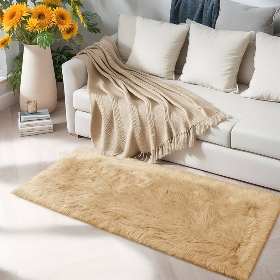 Sheep Fur Runner 6x2 Ft