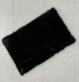 Rabbit Fur Mat Large Size 29x20 Inch