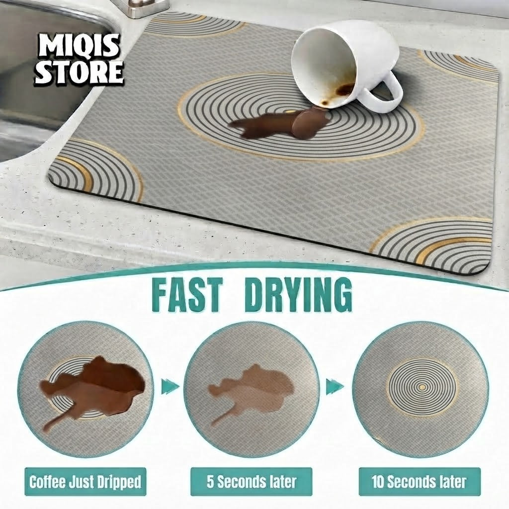 Dish Drying/Dining Table Mat (M) (FREE DELIVERY😍)