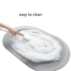 2 Pcs Medium Water Absorbent Anti-Slip Mat (2x1.25 ft)