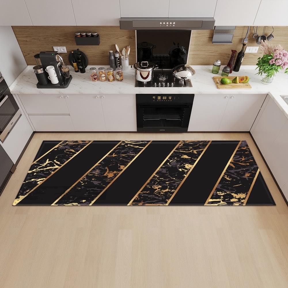 Medium Size Anti Slip Water Absorbent Runner With Mat (4x1.25 ft)