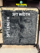 Sheep Fur Rug/Centerpiece 5x3 Ft