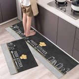 Large Size Anti Slip Water Absorbent Runner With Mat  (4.5x1.5 ft)