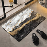 2 Pcs Large Size Water Absorbent Anti-Slip Mat (2.25x1.5 ft)
