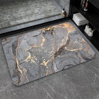 2 Pcs Medium Water Absorbent Anti-Slip Mat (2x1.25 ft)