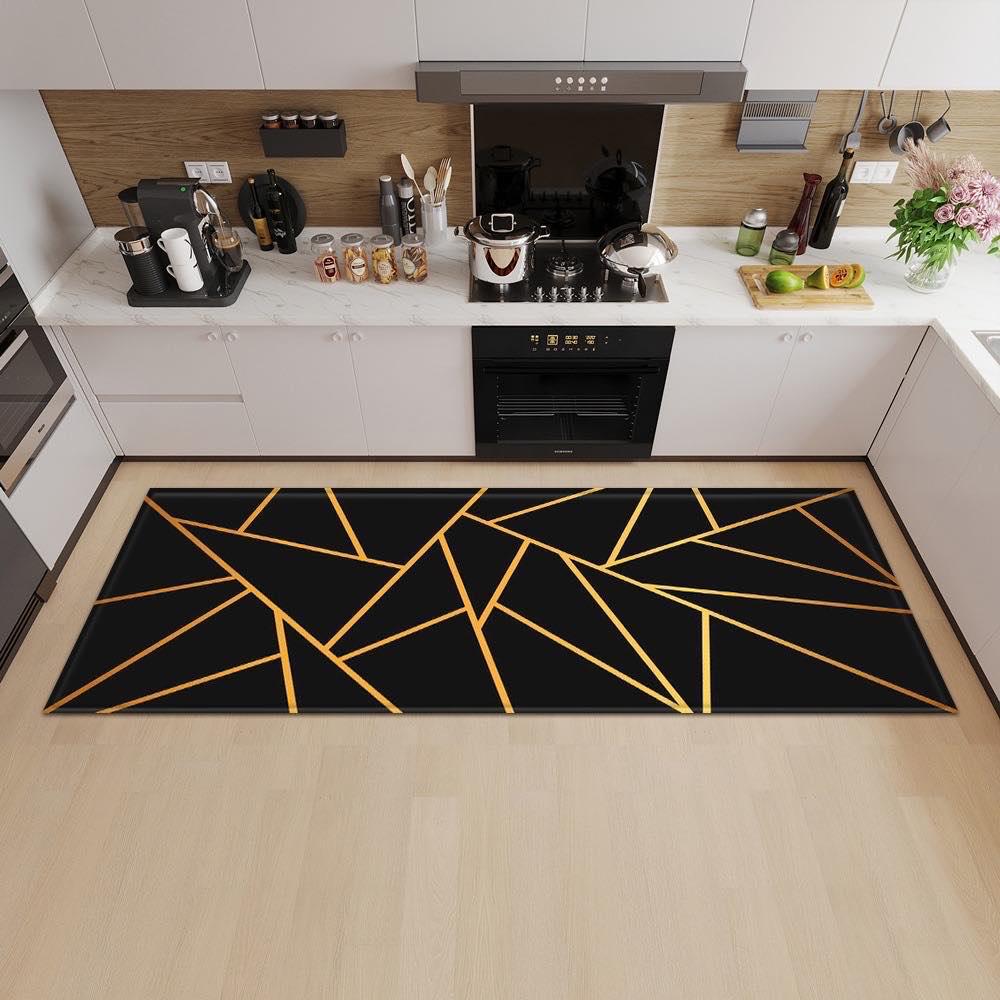 Medium Size Anti Slip Water Absorbent Runner With Mat  (4x1.25 ft)