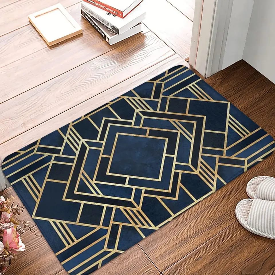 2 Pcs Medium Size Water Absorbent Anti-Slip Mat (2x1.25 ft)