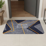 2 Pcs Medium Size Water Absorbent Anti-Slip Mat (2x1.25 ft)