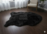 Luxury Soft Faux Sheepskin Rug/Centerpiece 3x2 Ft