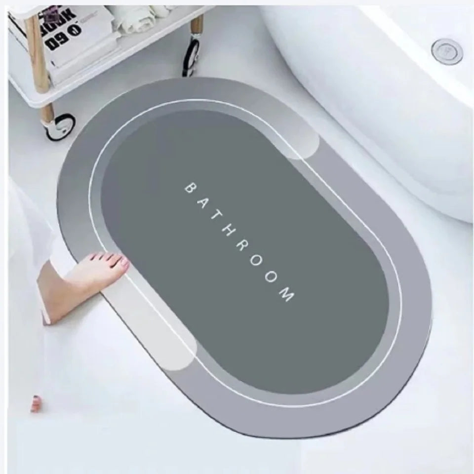 Anti Slip Water Absorbent Bathroom (Medium Design 3)