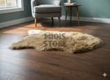 Luxury Soft Faux Sheepskin Rug/Centerpiece 3x2 Ft