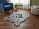 Luxury Soft Faux Sheepskin Rug/Centerpiece 3x2 Ft