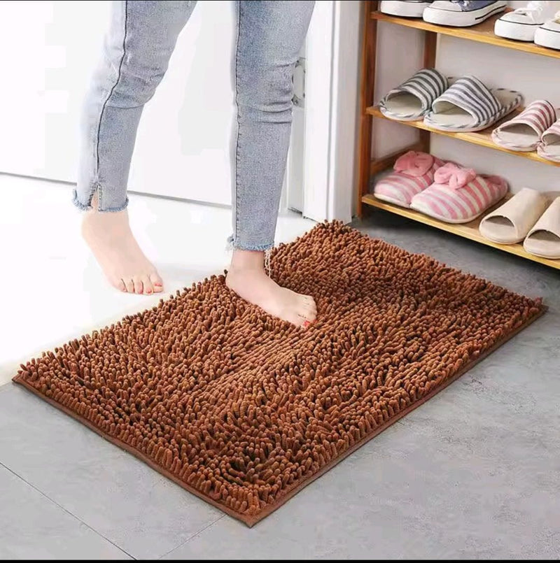 Ultra Soft Chenille MicroFiber Bath Mat (2x1.25 ft)
