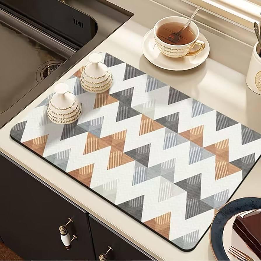 Dish Drying/Dining Table Mat (O) (FREE DELIVERY😍)