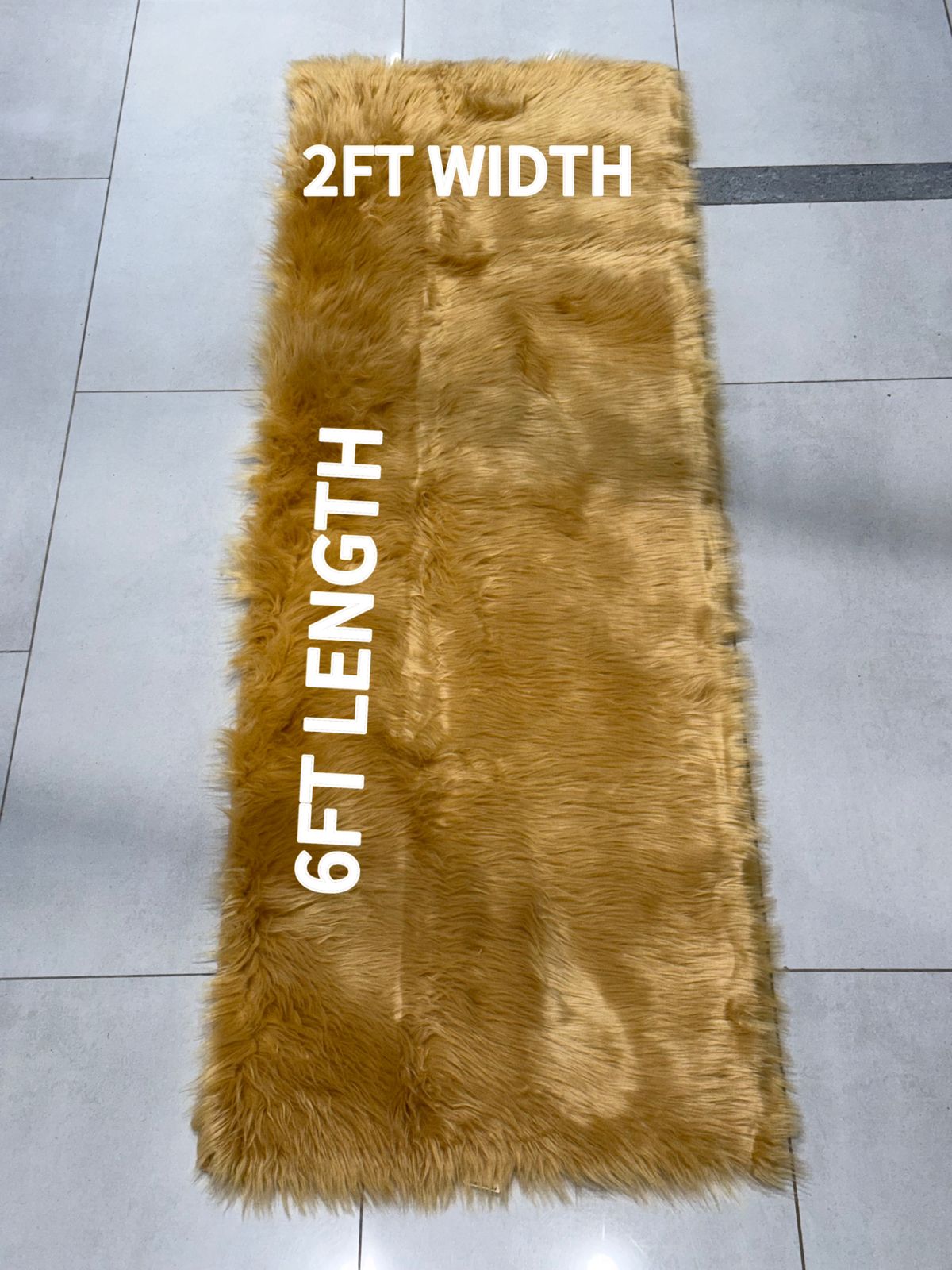 Sheep Fur Runner 6x2 Ft