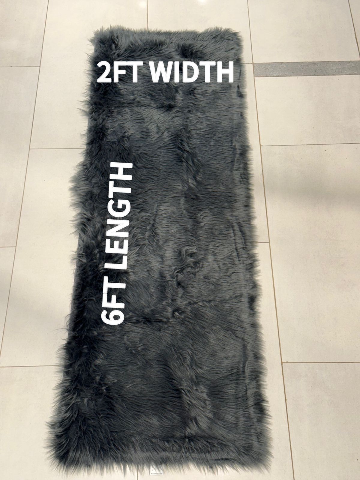 Sheep Fur Runner 6x2 Ft