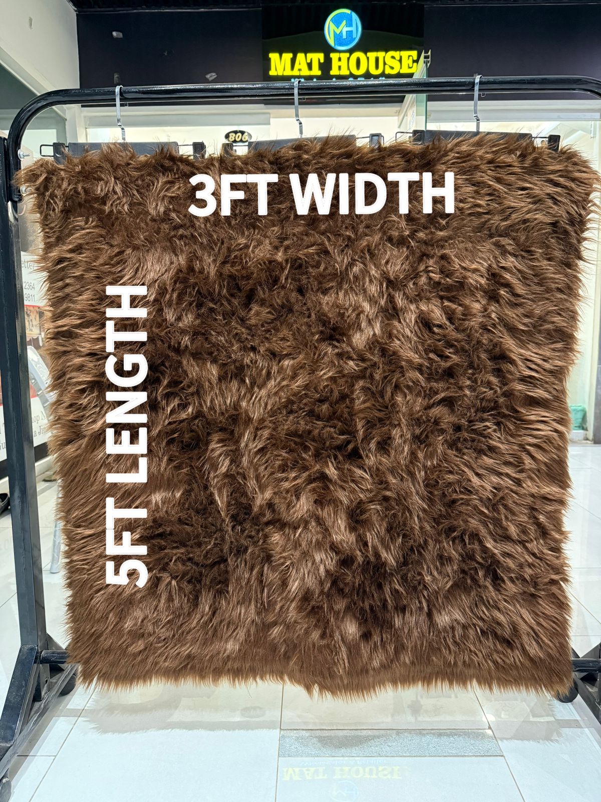 Sheep Fur Rug/Centerpiece