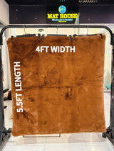 Rabbit Fur Rug/Centerpiece 5.5x4 Ft