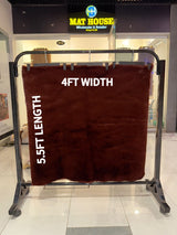 Rabbit Fur Rug/Centerpiece 5.5x4 Ft