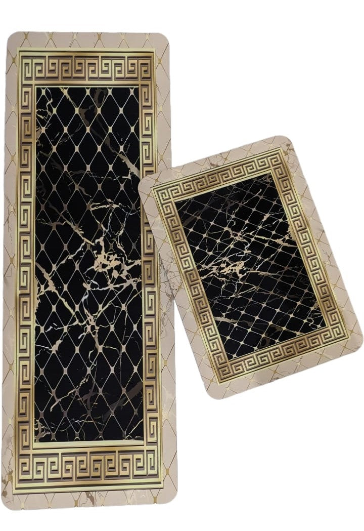 Extra Large Size Anti Slip Water Absorbent Runner With Mat (FREE DELIVERY😍)