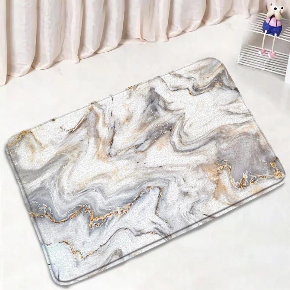 2 Pcs Large Size Water Absorbent Anti-Slip Mat (2.25x1.5 ft)