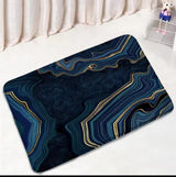2 Pcs Water Absorbent Anti-Slip Mat (2x1.25 ft)