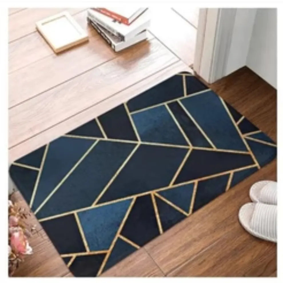 2 Pcs Large Size Water Absorbent Anti-Slip Mat (2.25x1.5 ft)